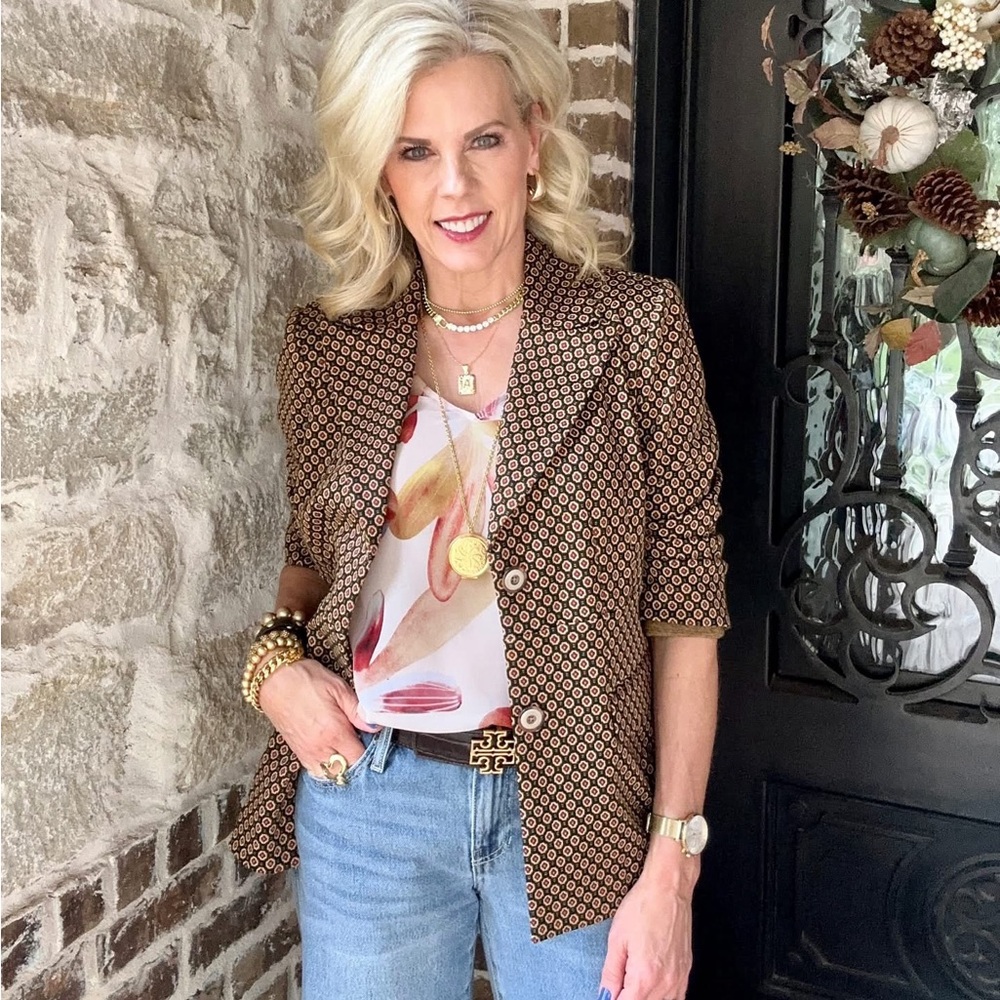 CAbi Dandy Blazer Fall 24 new! 4677